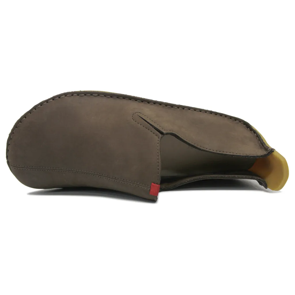 Ababa II Wild Hide Leather Men's Slip-On Shoes