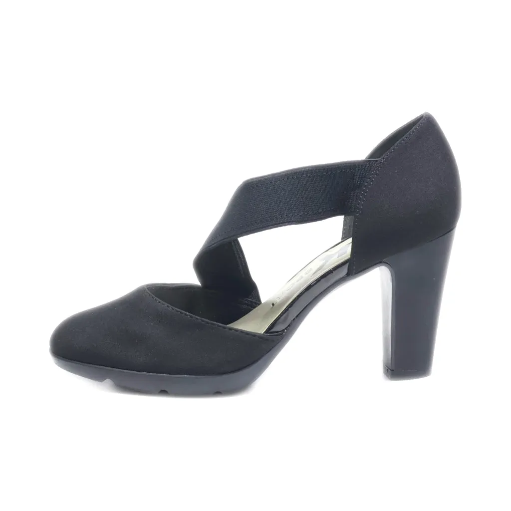 Anne Klein High-Heel Shoes Leather Black Colour For Women