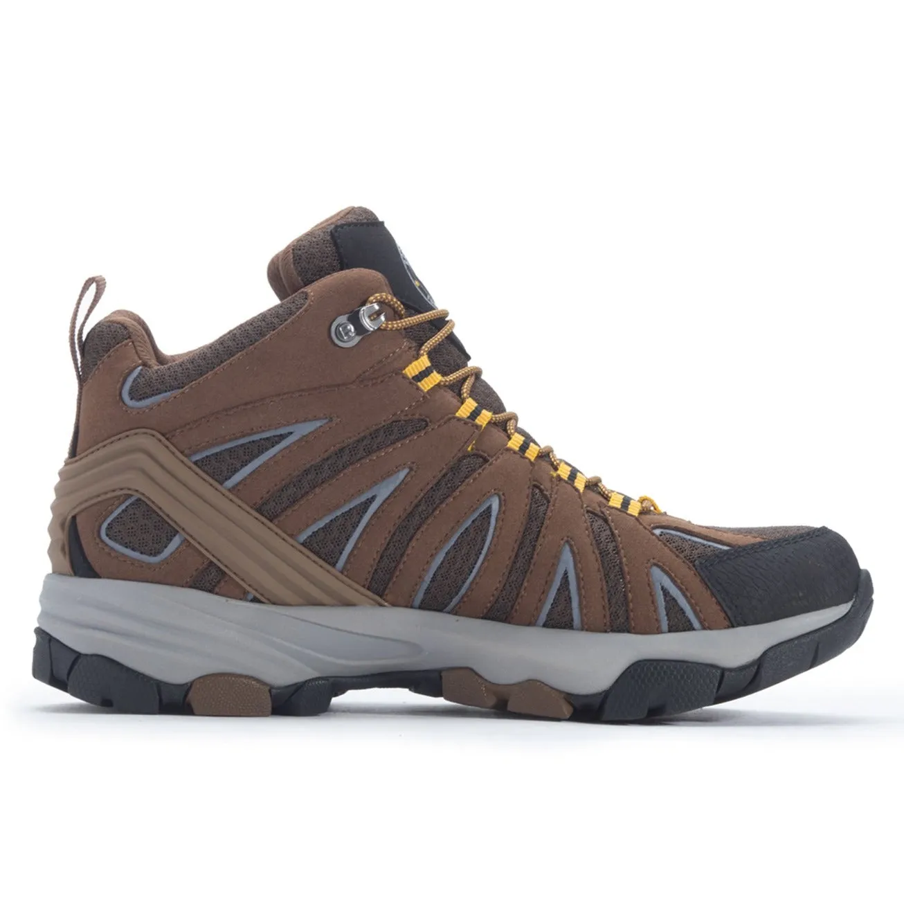 Bedrock Brown Hiking Boots