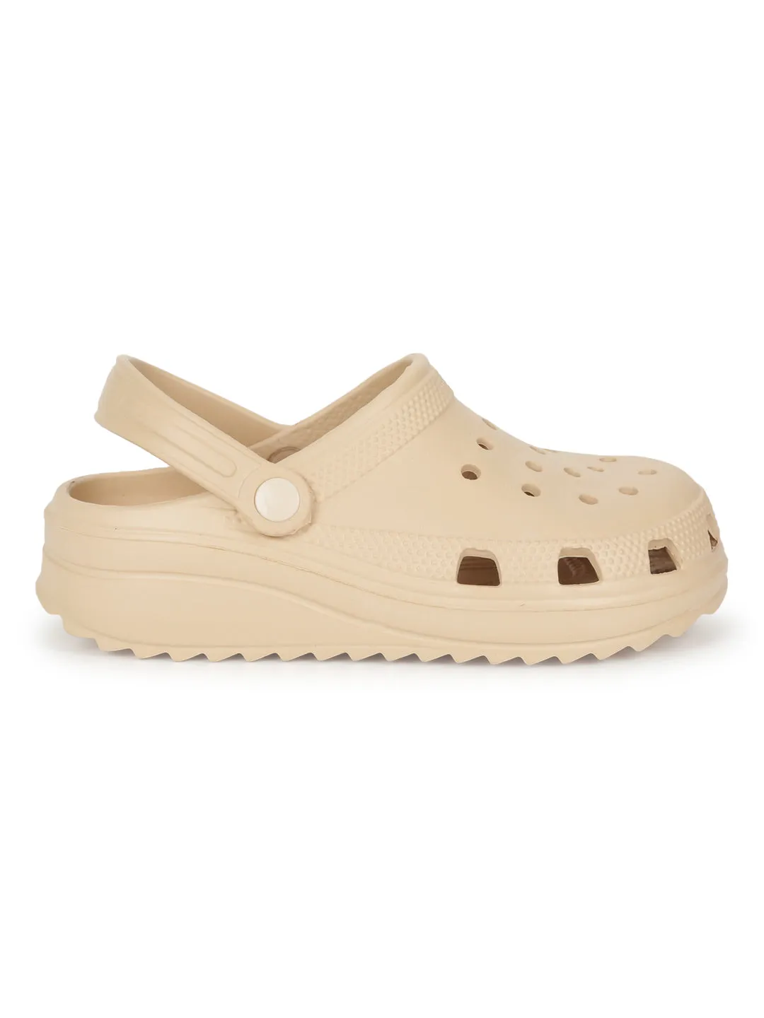 Beige PU Slip-On Croc Flats (TC-EZ0129-01-BEIG)