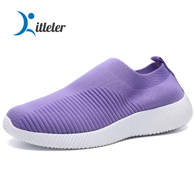 Breathable Sport Running Shoes for Women Lightweight Mesh Walking Shoes Trainers Workout Sneakers Gym Jogging Sneakers Female