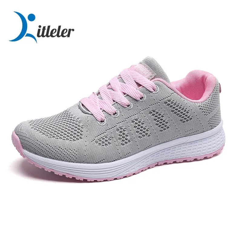 Breathable Sport Running Shoes for Women Lightweight Mesh Walking Shoes Trainers Workout Sneakers Gym Jogging Sneakers Female