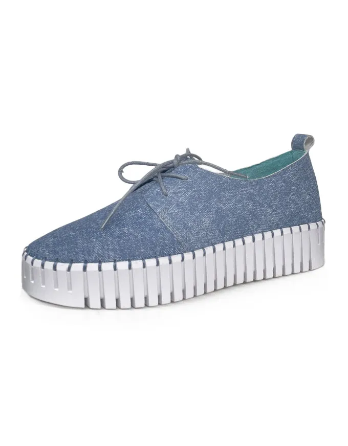 BRENDA Sneakers Denim Leather