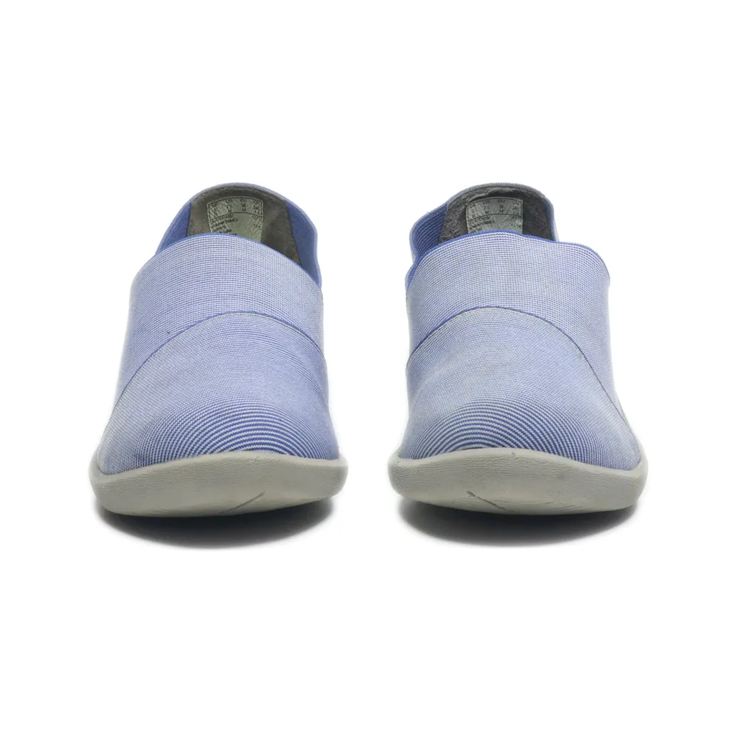 Clarks 16712 Slip Ons Fabric Blue Colour For Women