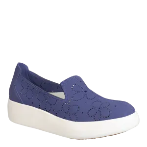 COEXIST in NAVY Platform Sneakers