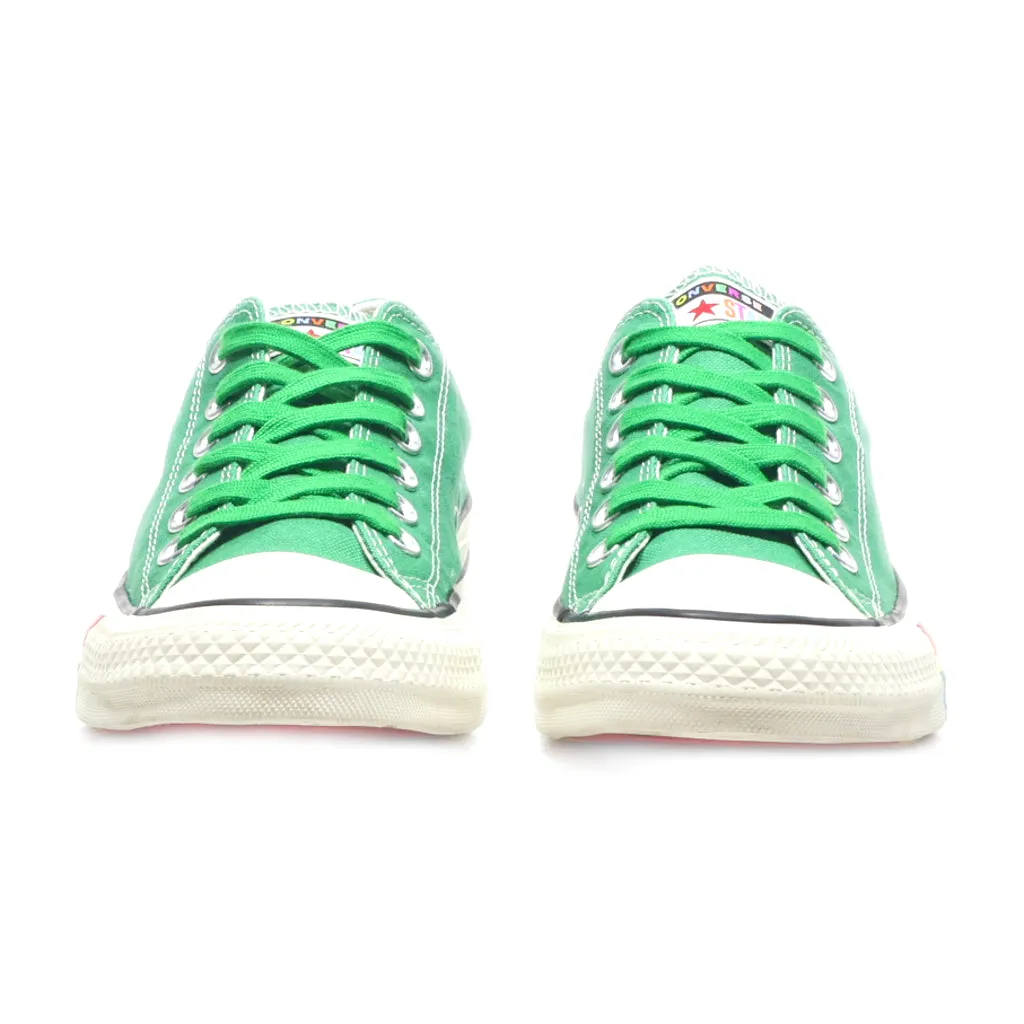 Converse All Star Lgbt Rainbow Low-Top Sneakers Canvas Green Colour For Women