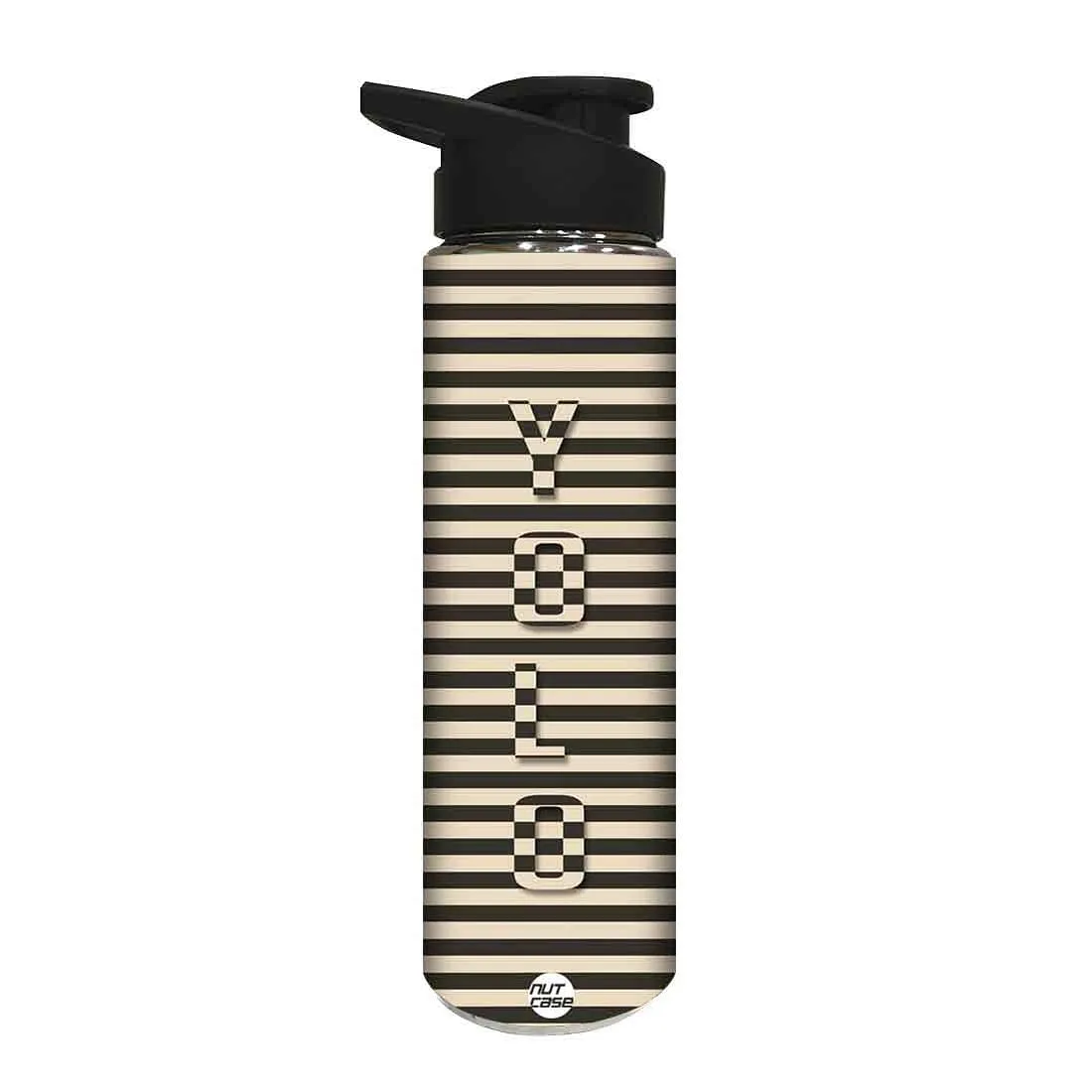 Designer Stainless Steel Water Bottle -  Yolo