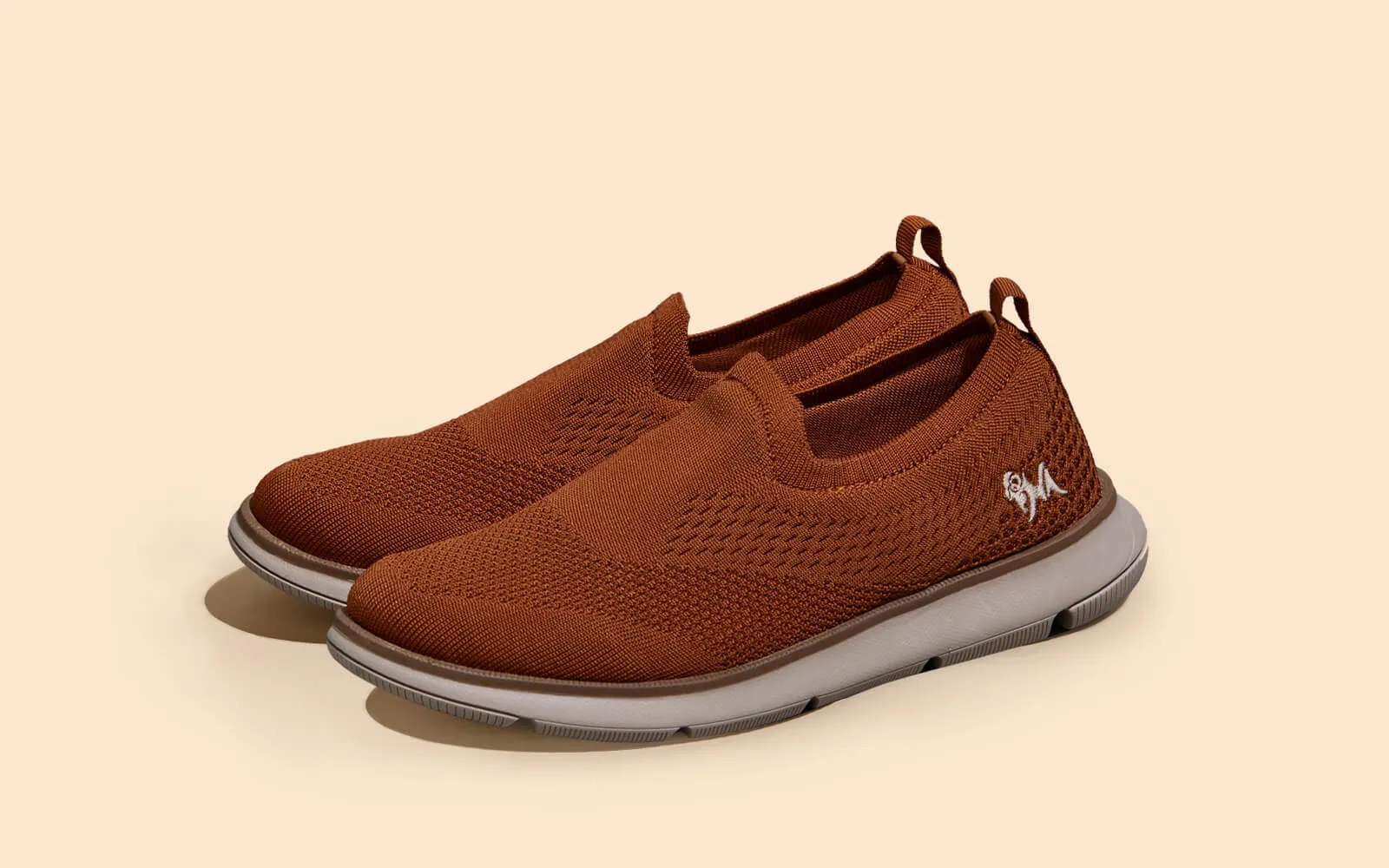 Dress Slip Ons : Brown