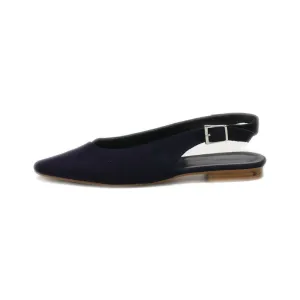 Esprit Slip Ons Suede Blue Colour For Women