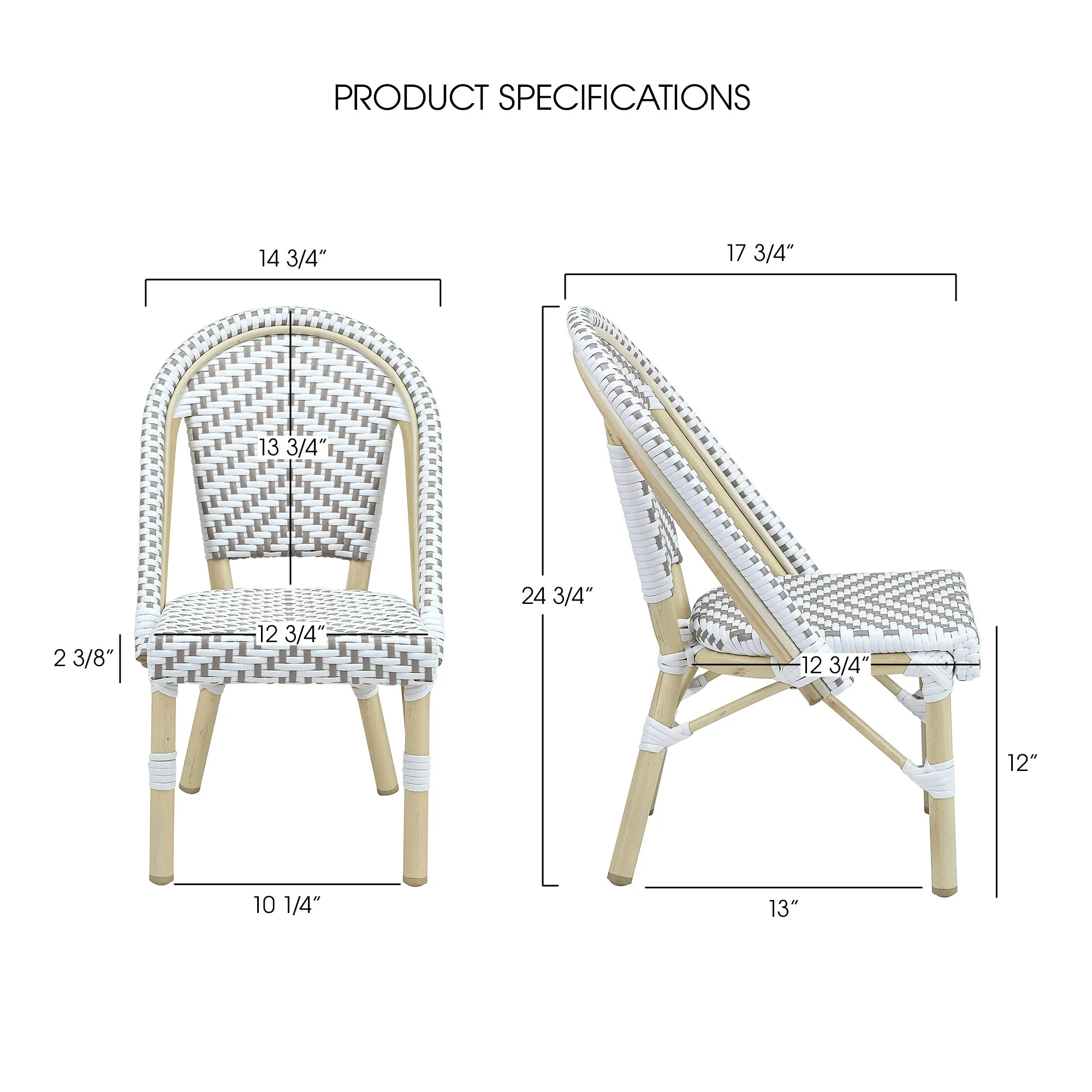 Ferdinand Natural Tone 3-piece Kids Side Table Set