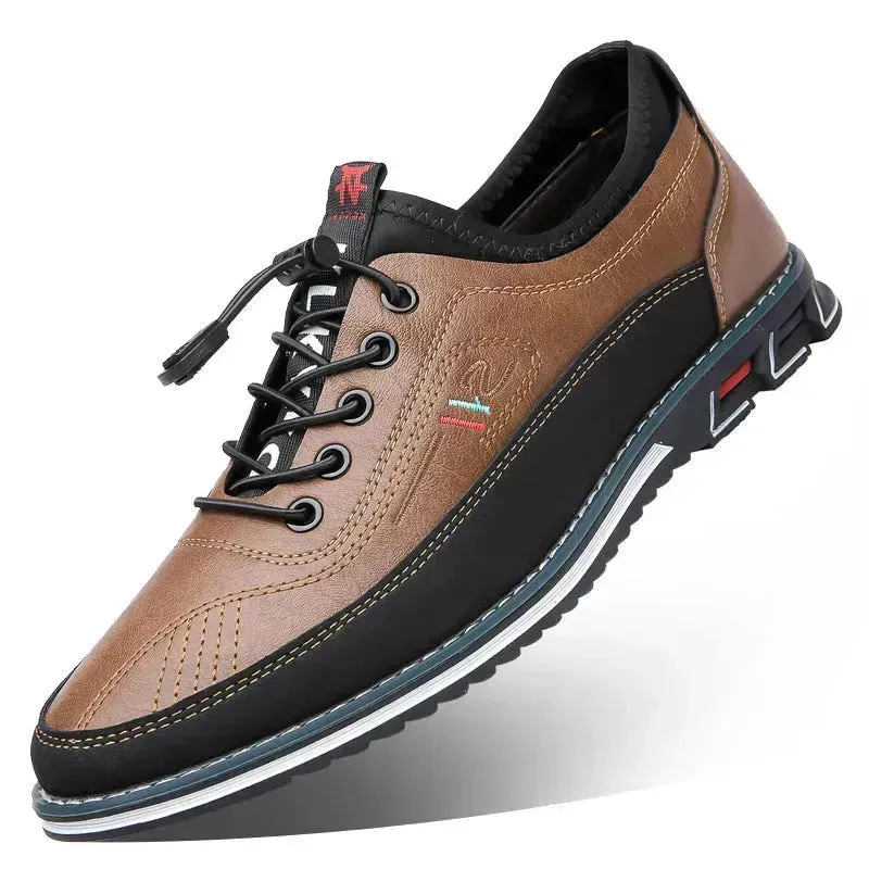 Genuine Leather Sports Comfortable And Non-slip Waterproof Leather Formal Shoes for Men