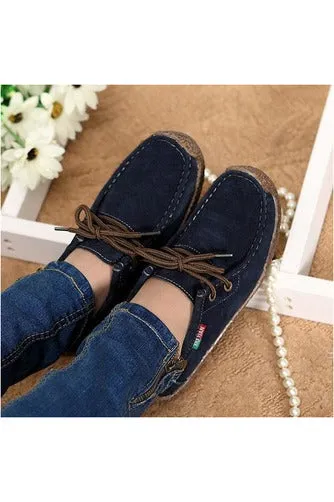 Lace-up Women Flats