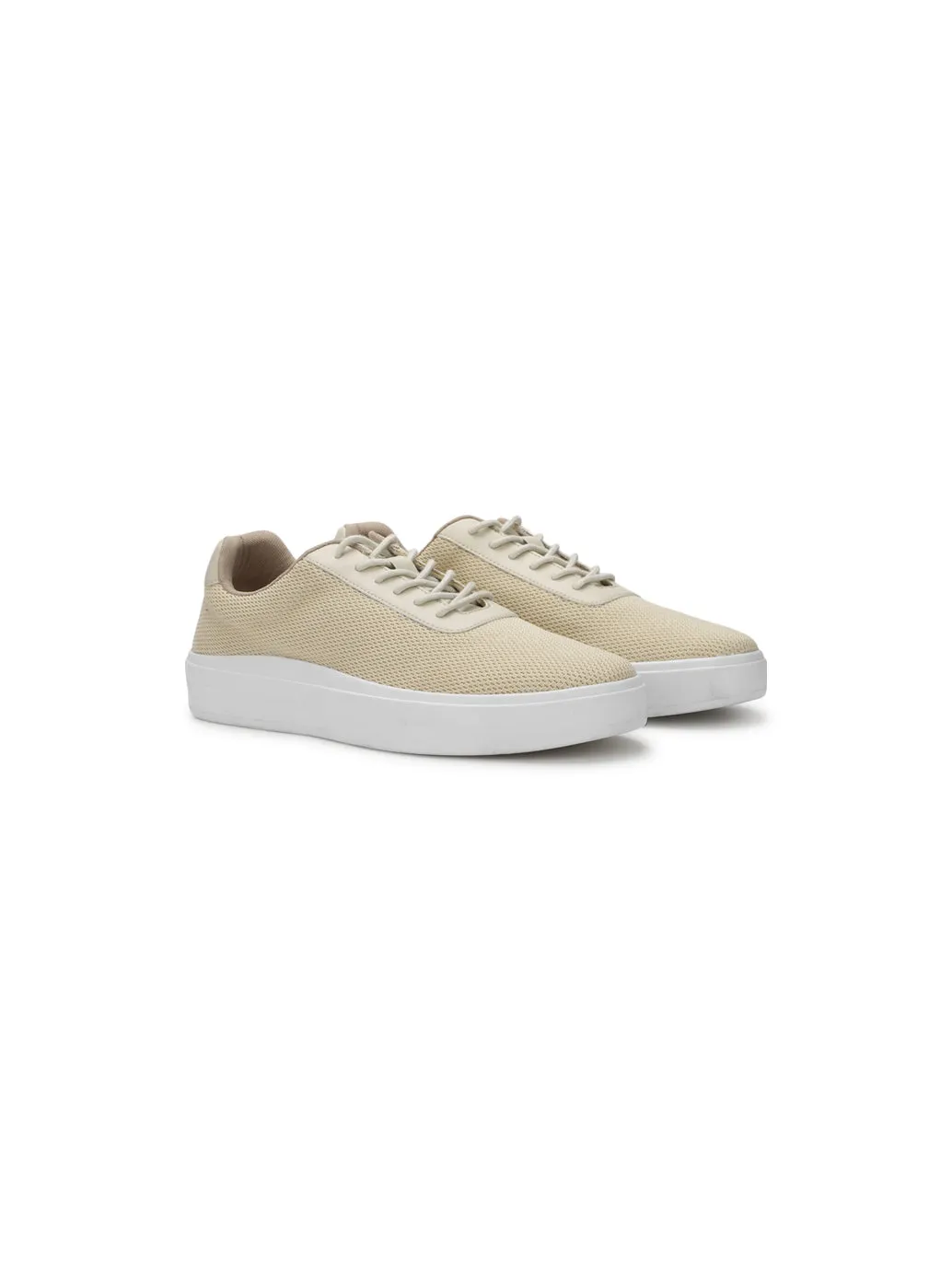 Men's Street Beige Casual Shoes