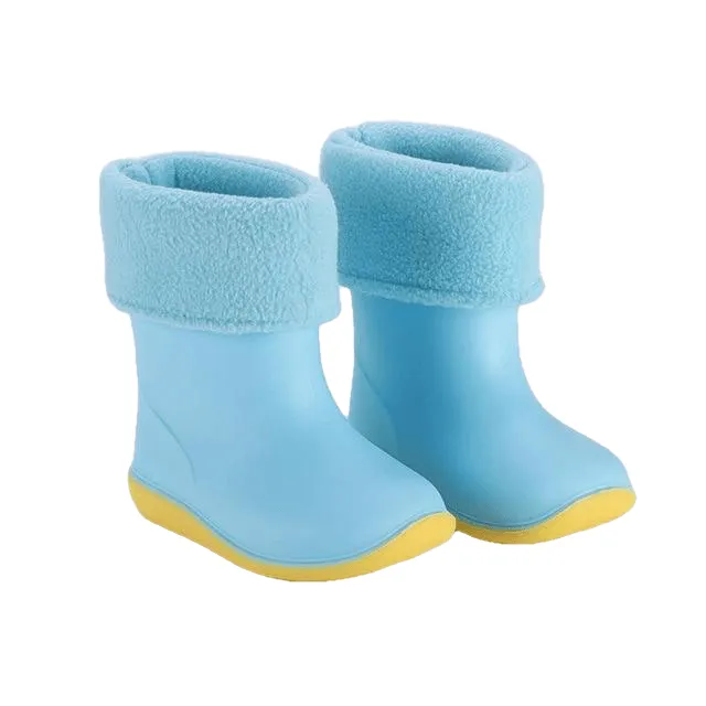 Non-Slip Waterproof Rubber Rain Boots Kids For Boys Girls