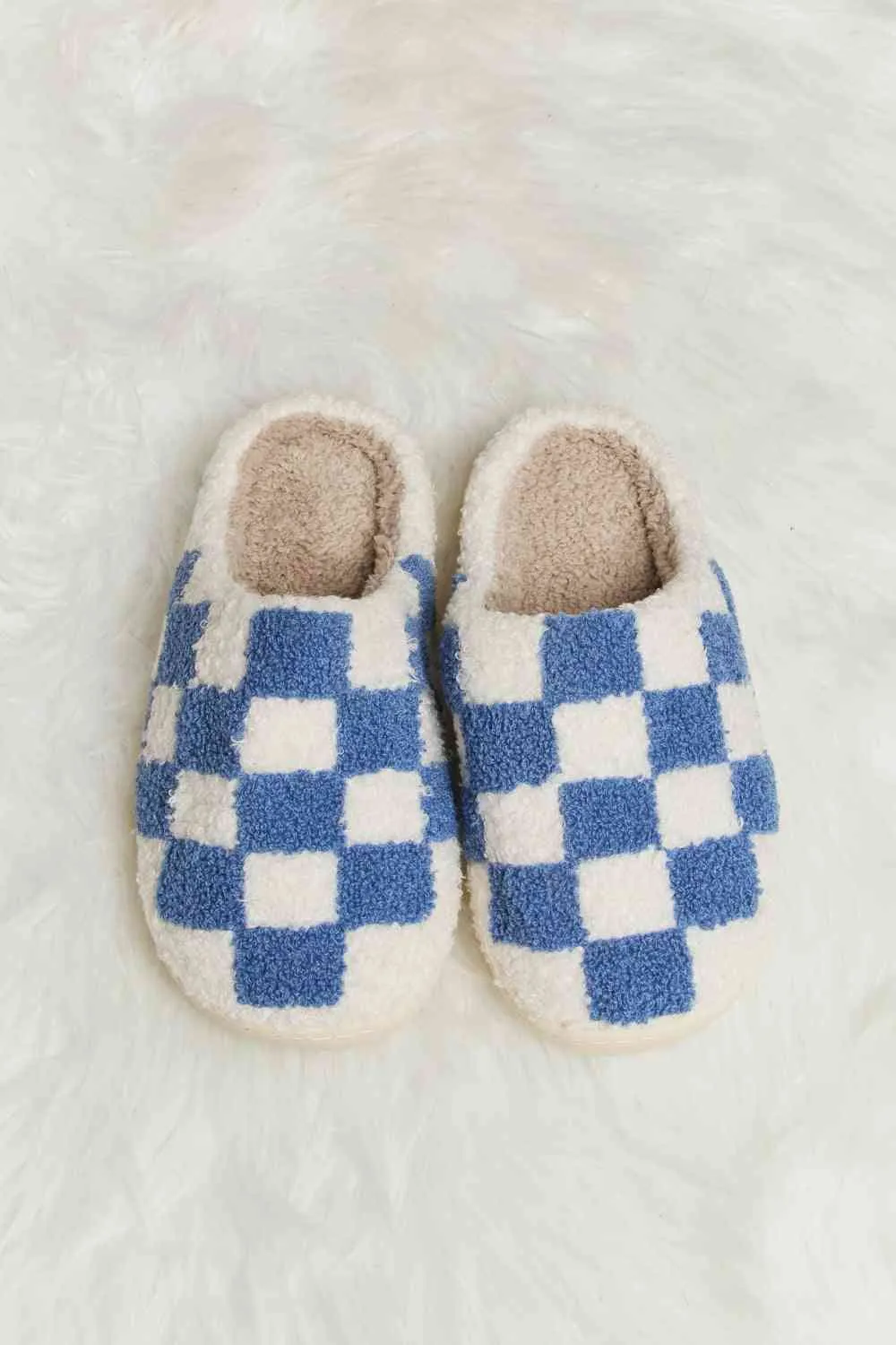 Retro Checkered Slippers