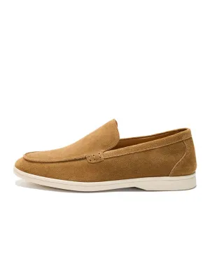 Slip-On Suede Loafers