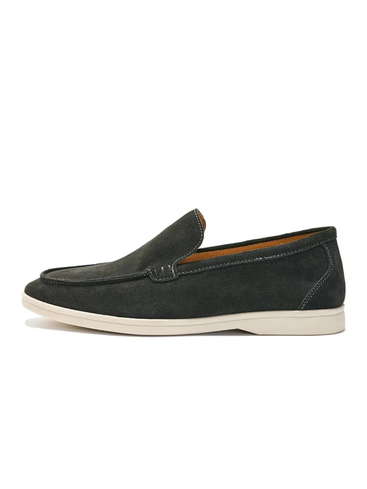 Slip-On Suede Loafers