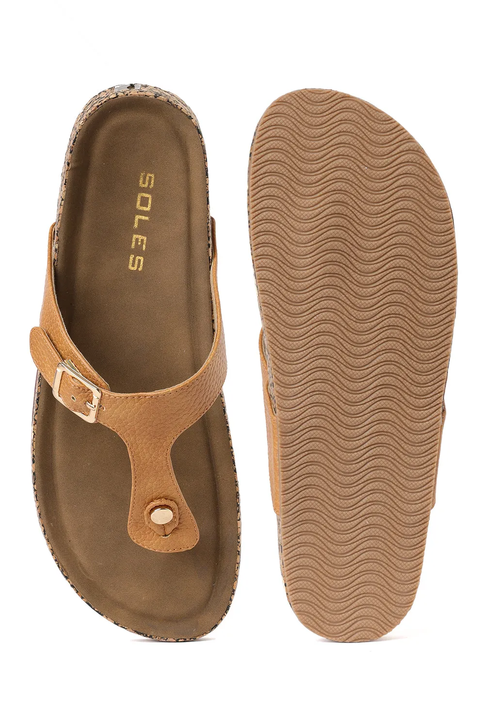 SOLES Cork Base Flats