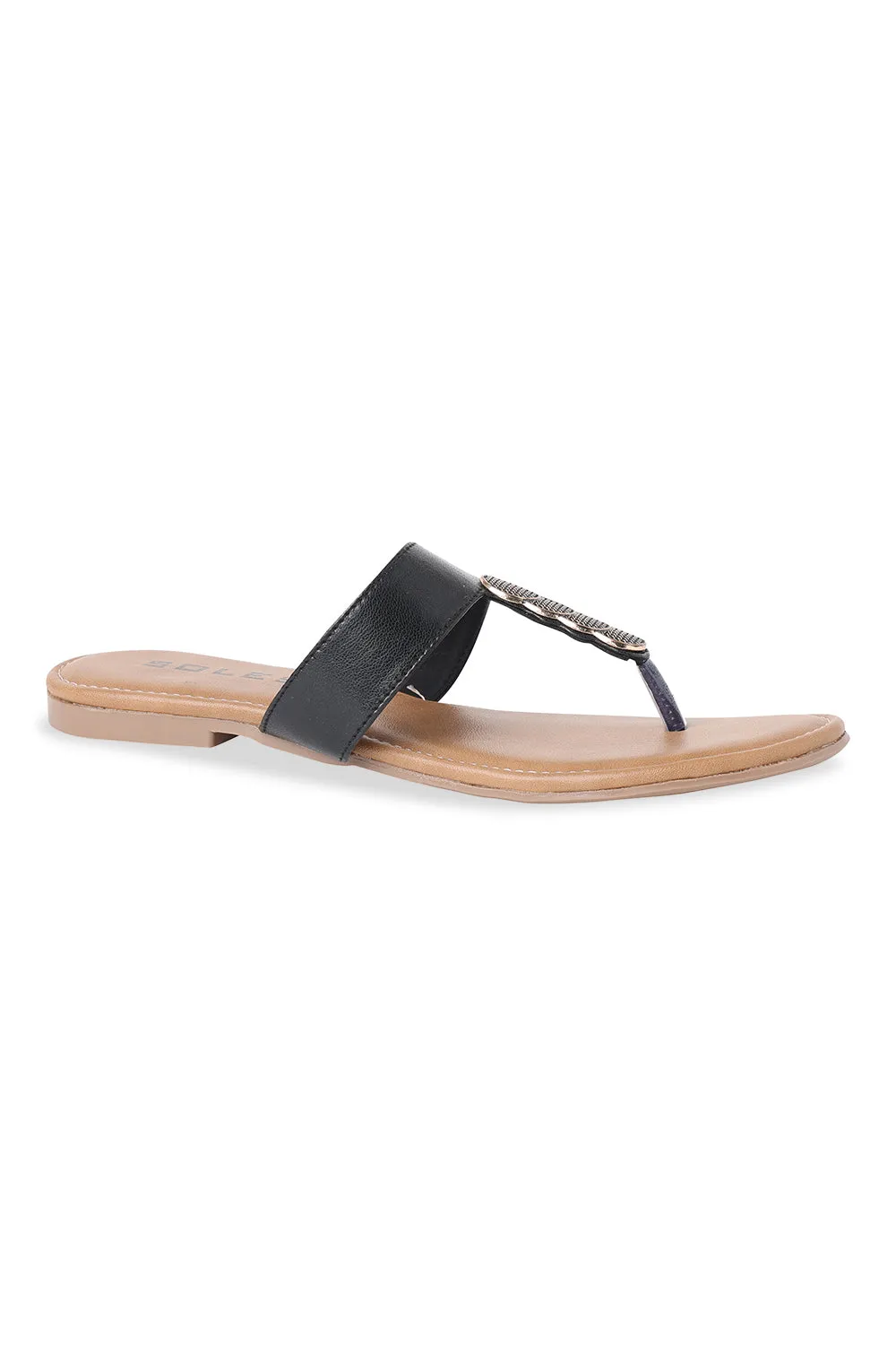 SOLES Toe Hold Slip-On Flats