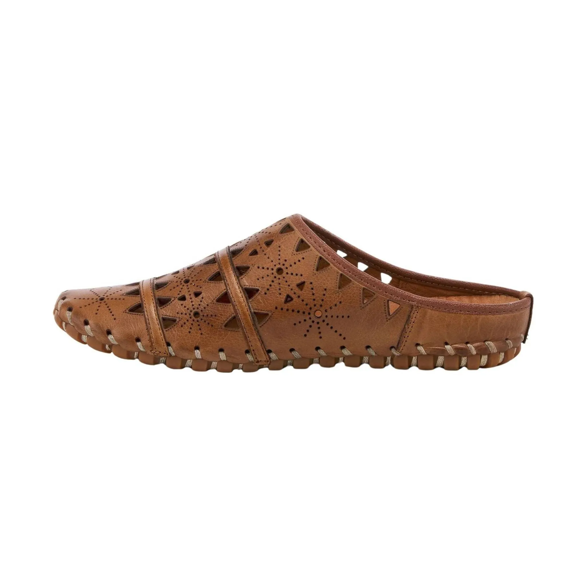 Spring Step Women's Fusalide Slip On Clog Shoes - Brown