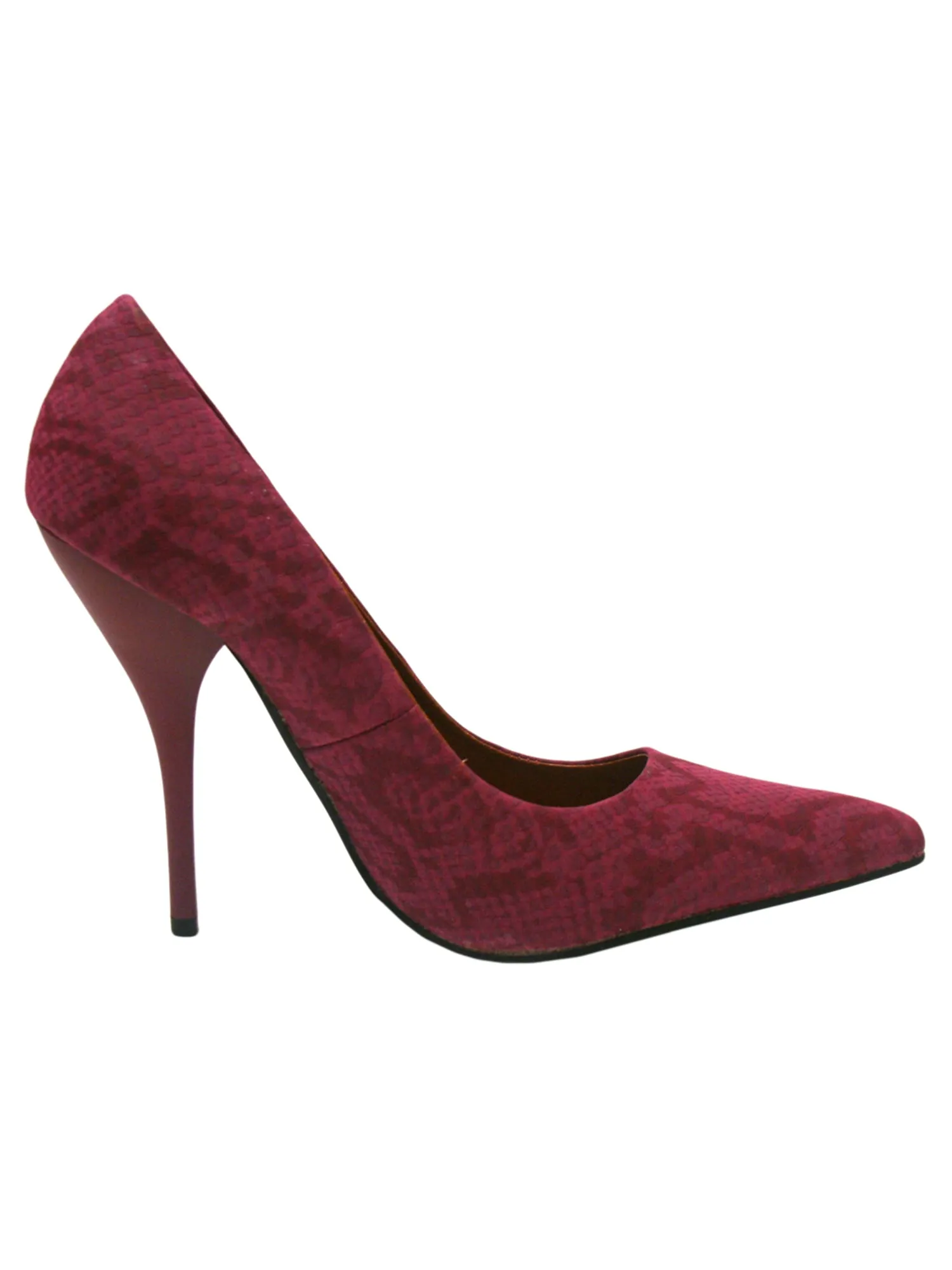 Textured High Heel Pumps For Women