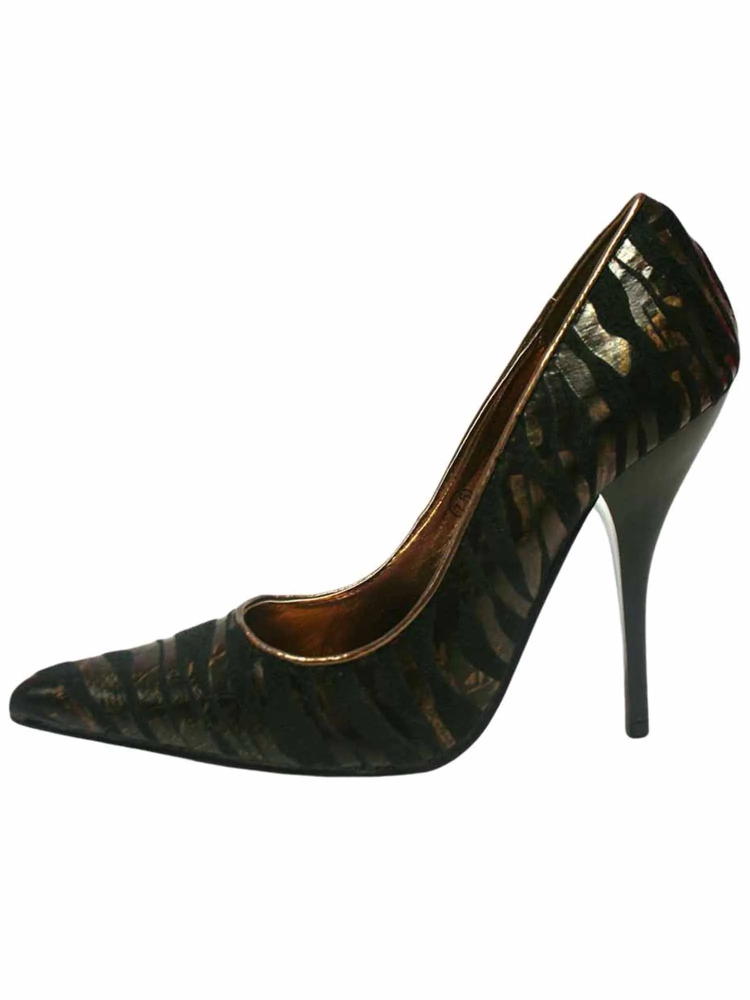 Textured High Heel Pumps For Women