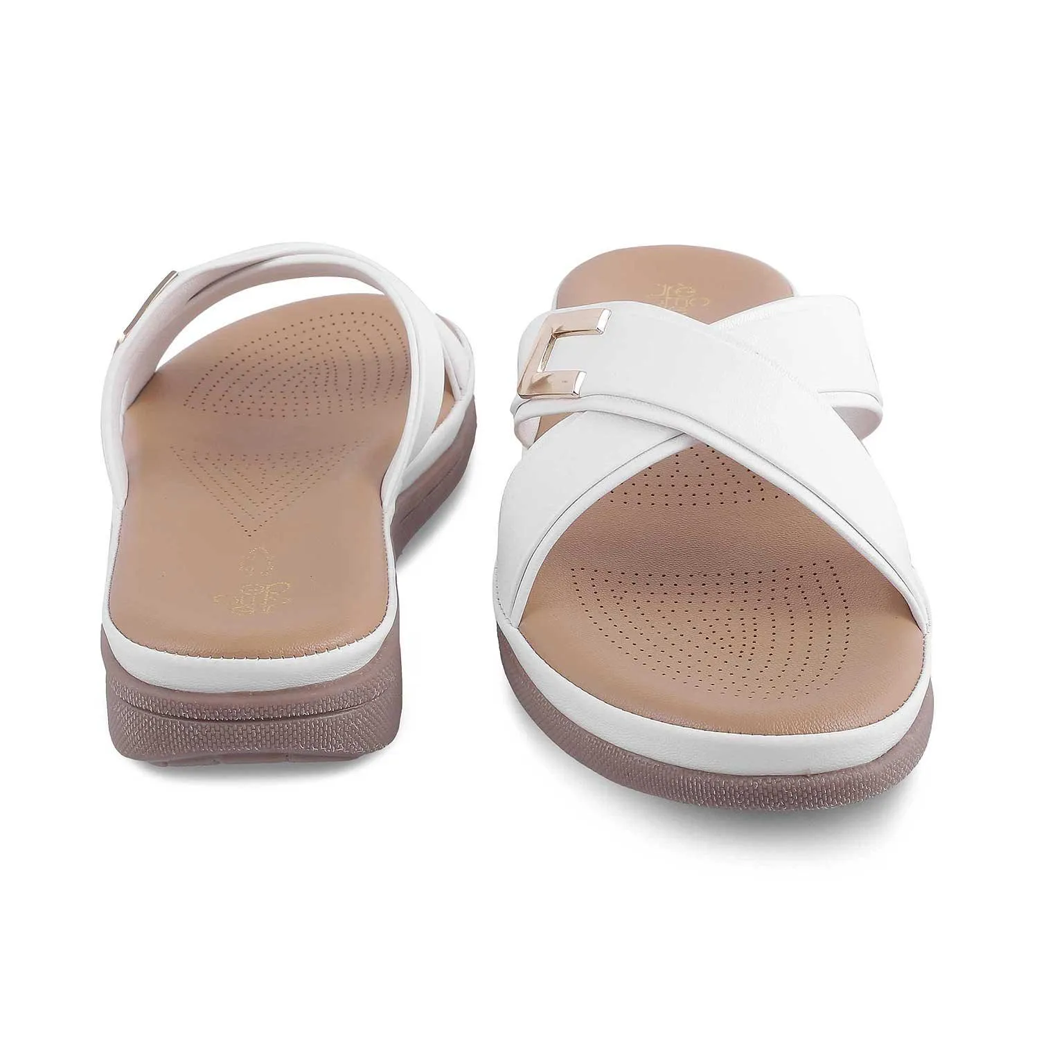 The Sacks White Women's Casual Flats Tresmode