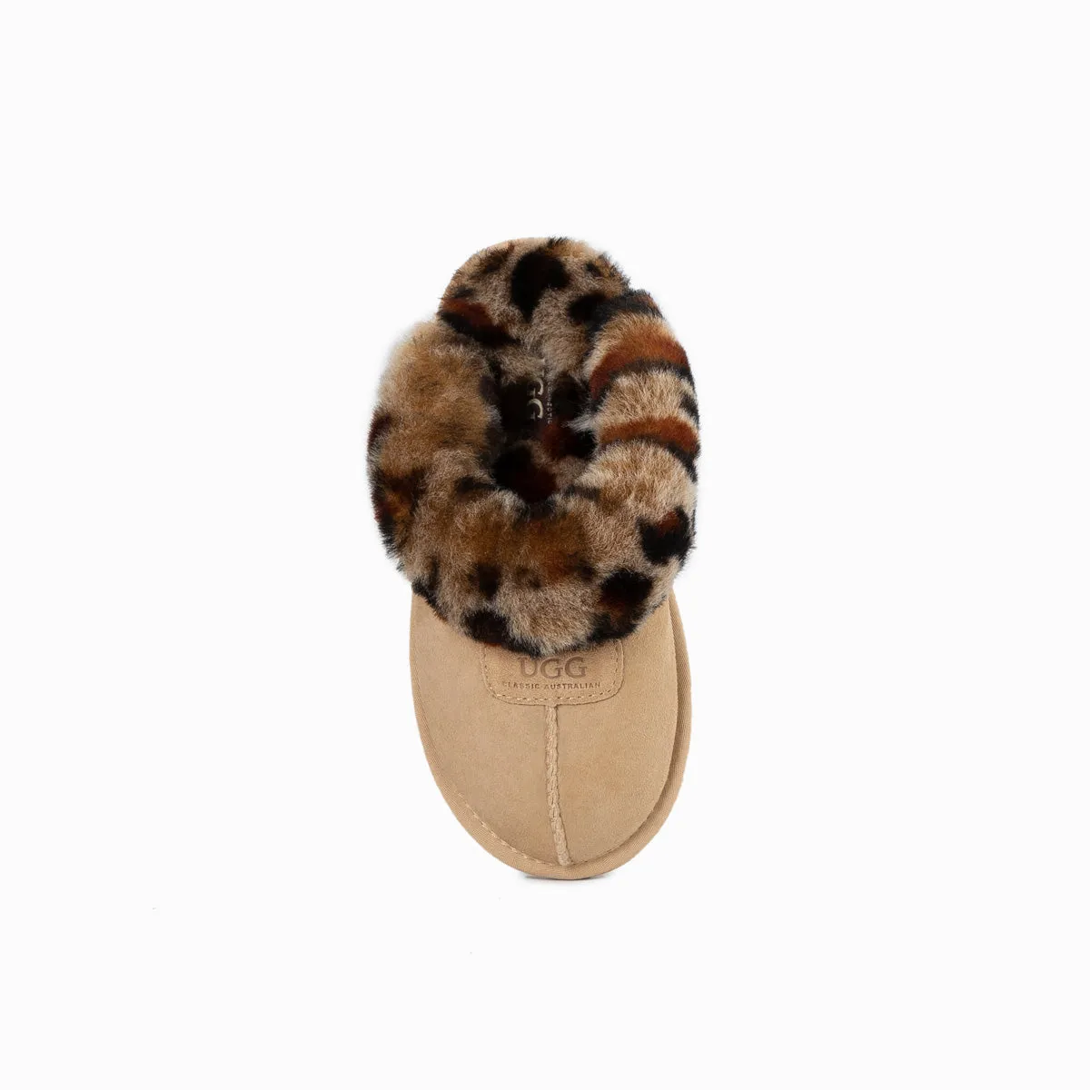 Ugg Kids Coquette Slipper (Leopard Print)(Water Resistant)