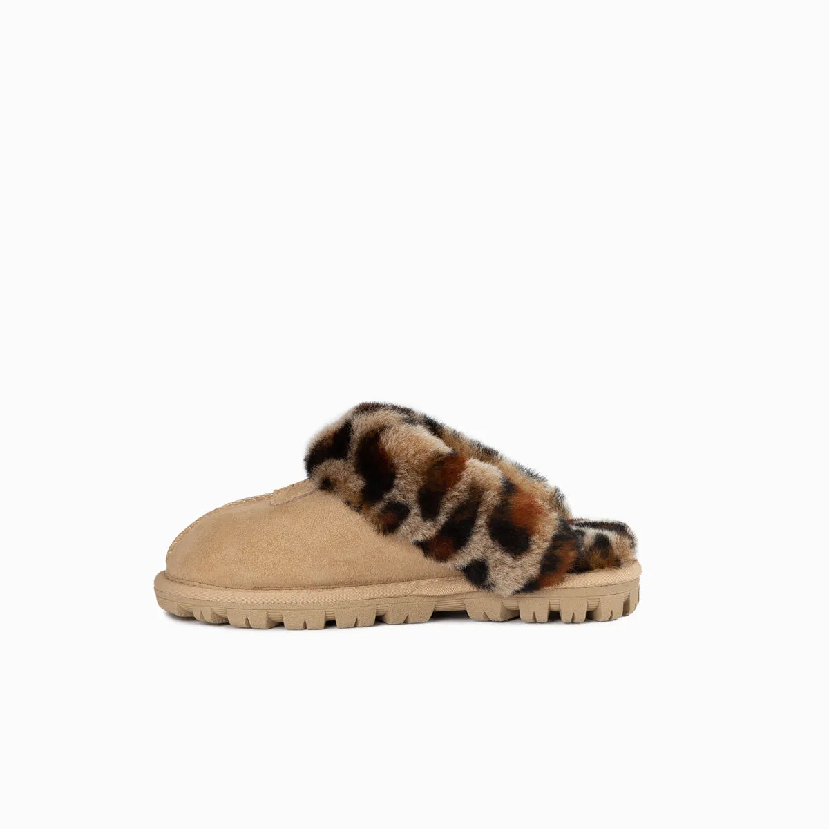 Ugg Kids Coquette Slipper (Leopard Print)(Water Resistant)