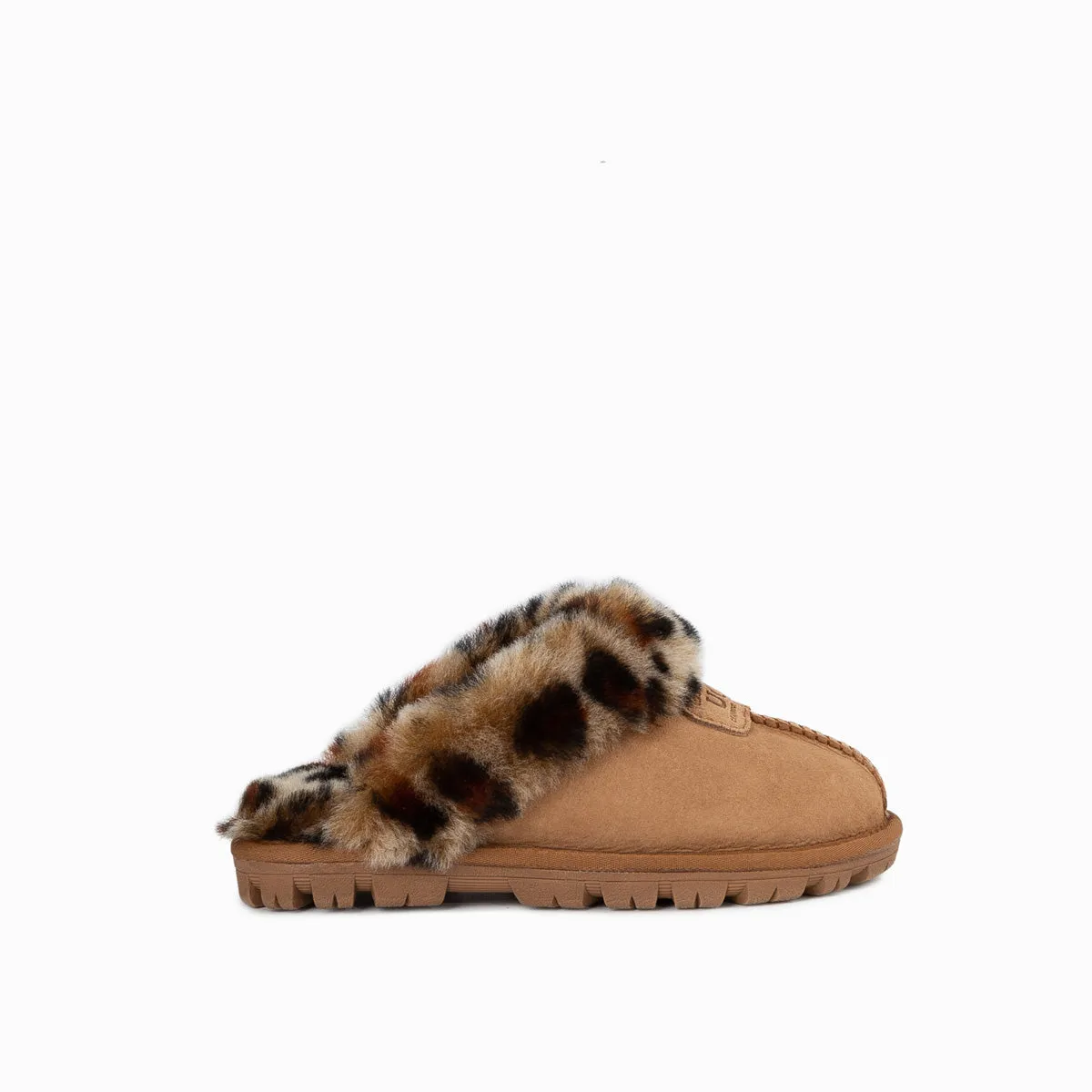 Ugg Kids Coquette Slipper (Leopard Print)(Water Resistant)