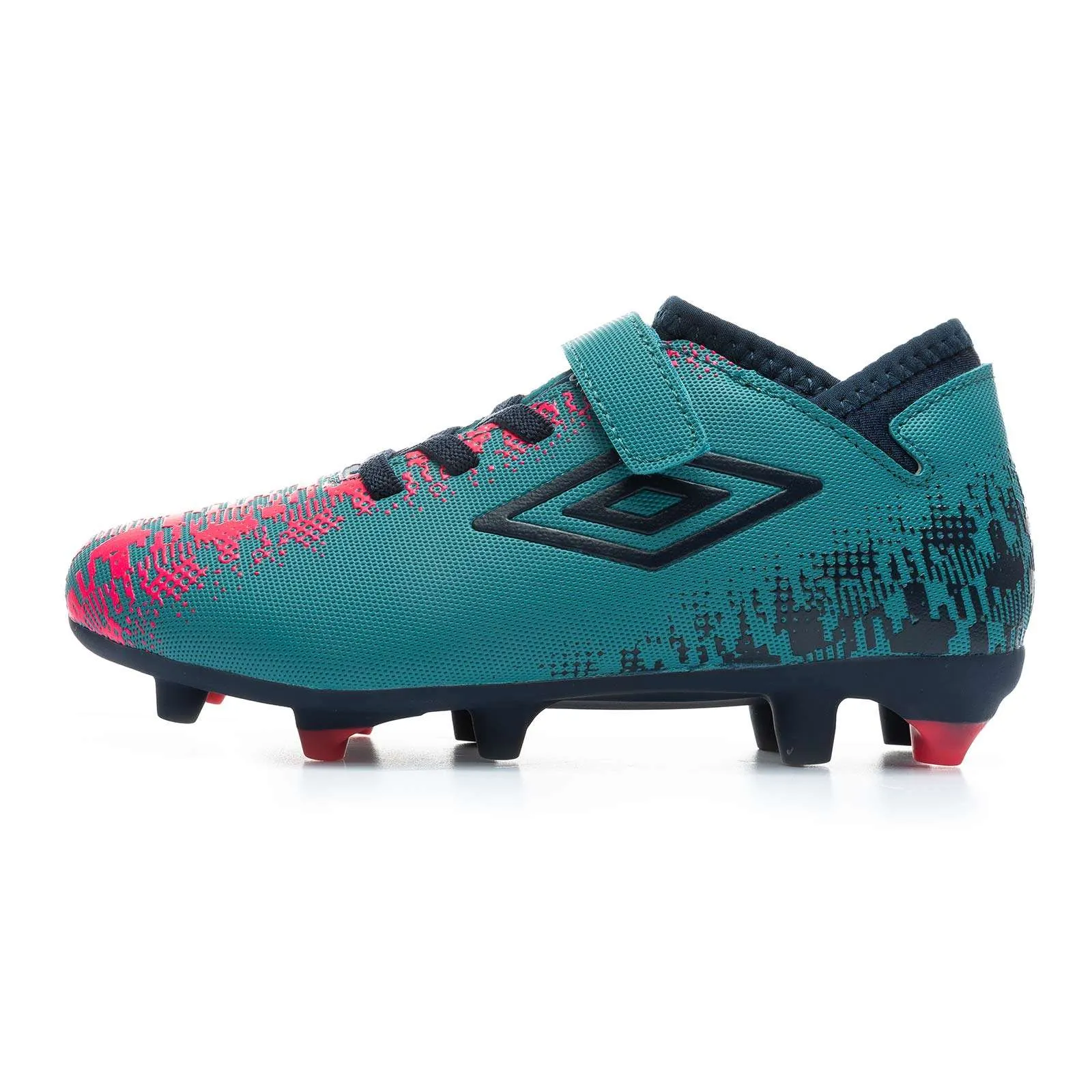 Umbro Formation II Velcro Kids Firm Ground Football Boots