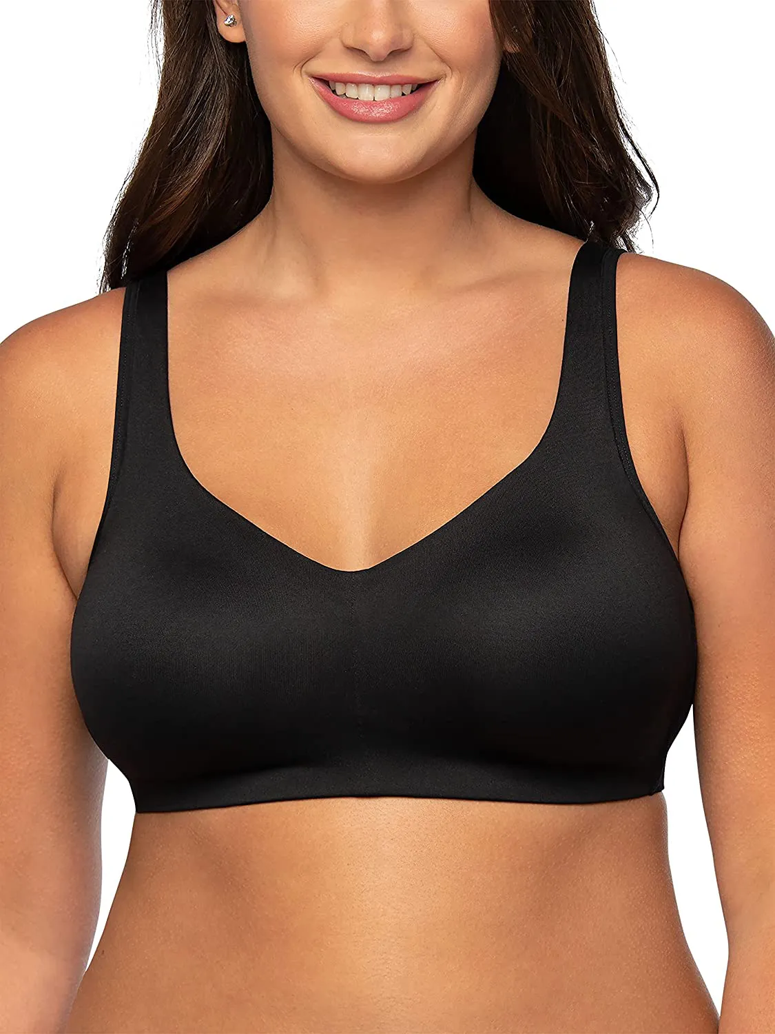 Vanity Fair Women’s Beyond Comfort Seamless Back Wireless Bra (34B-44DD)