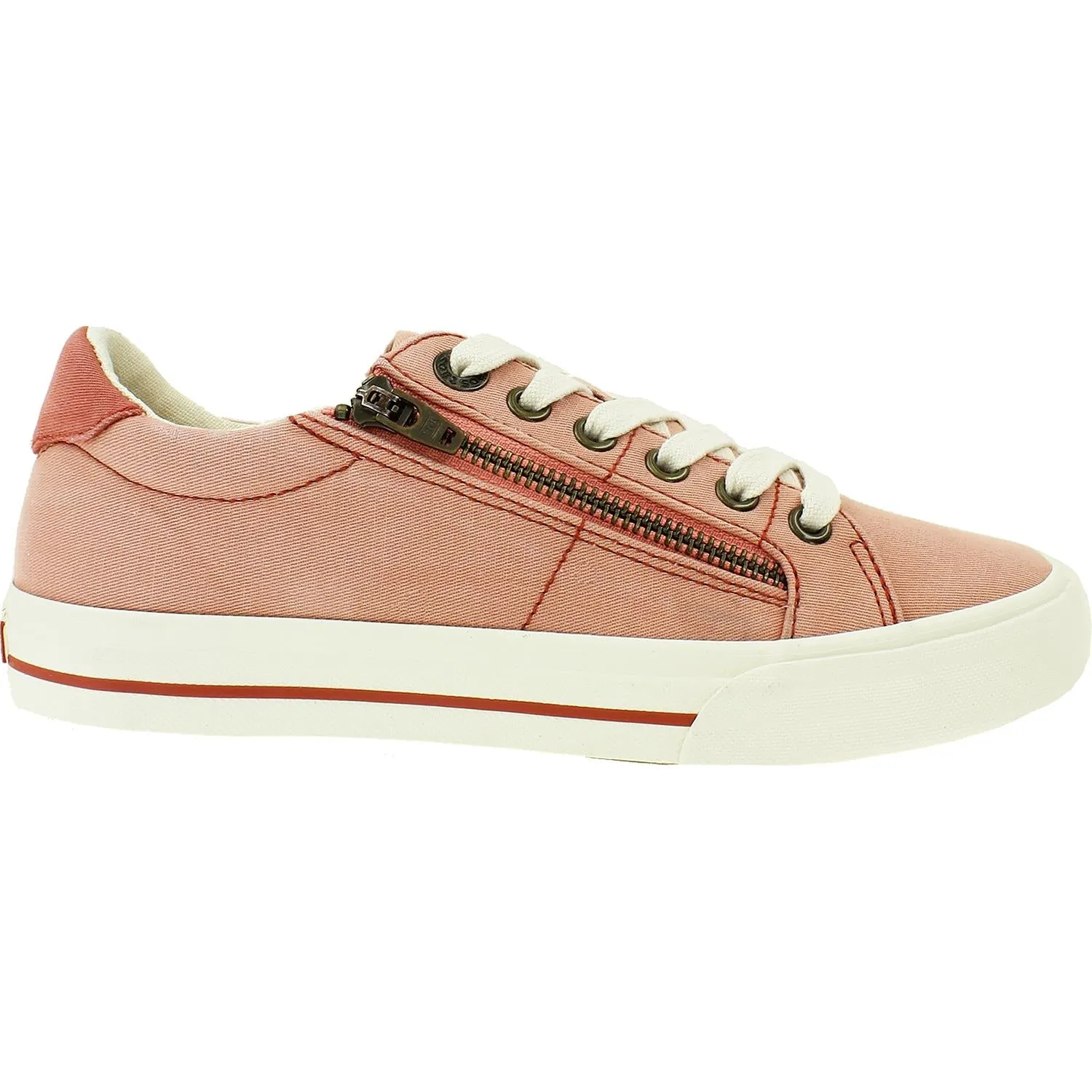 Women's Taos Z Soul Cantaloupe/Brick Distressed Canvas