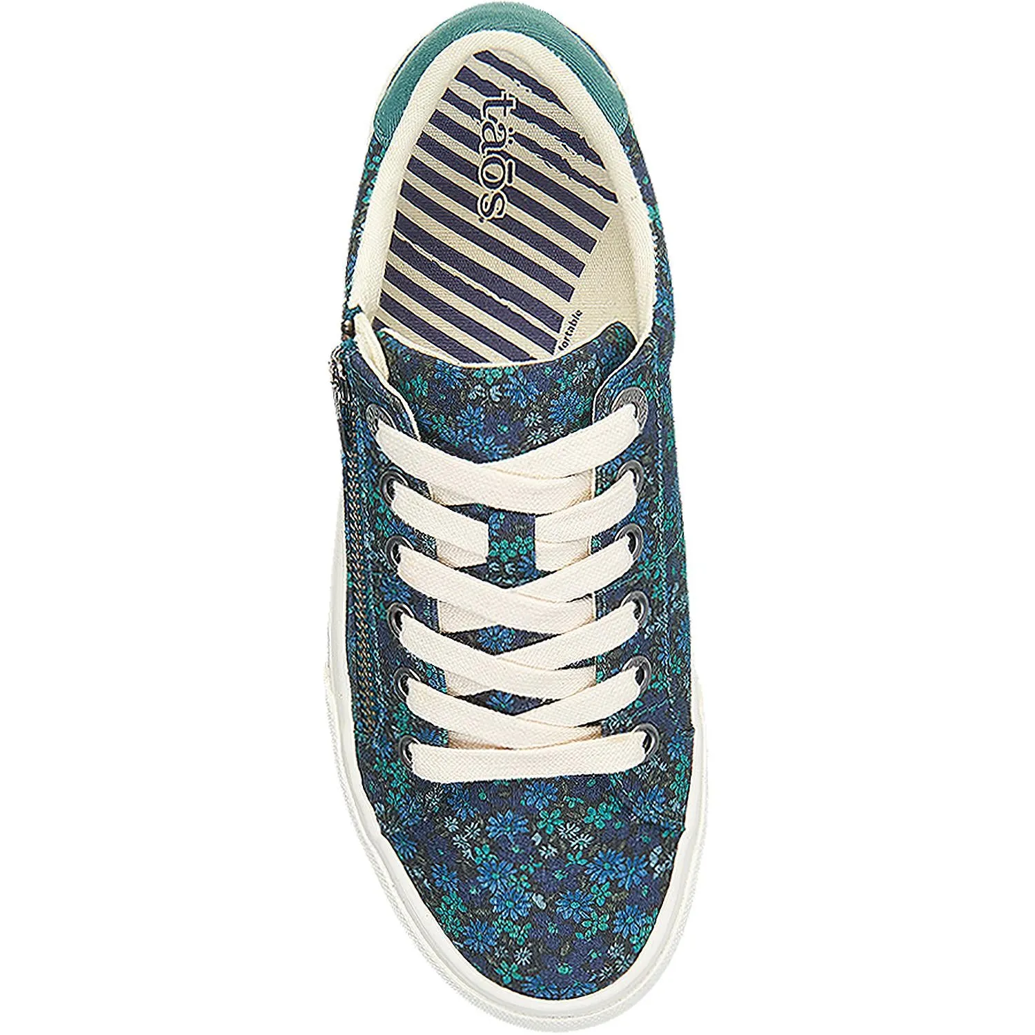 Women's Taos Z Soul Teal Floral Canvas