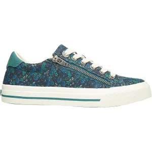 Women's Taos Z Soul Teal Floral Canvas